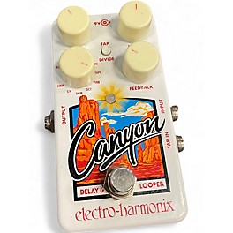 Used Electro-Harmonix Canyon Delay and Looper Effect Pedal