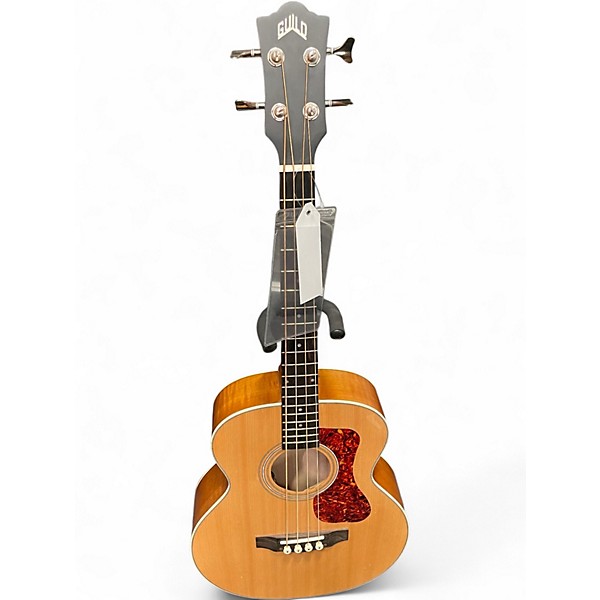 Used Guild Jumbo Junior Bass Natural Acoustic Bass Guitar