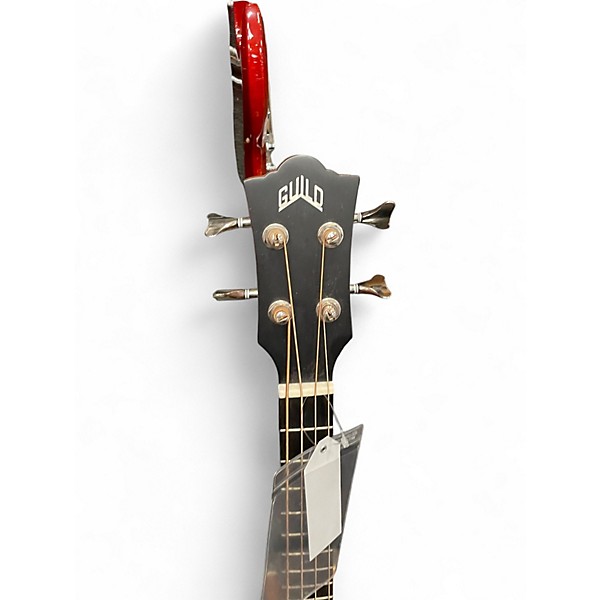 Used Guild Jumbo Junior Bass Natural Acoustic Bass Guitar