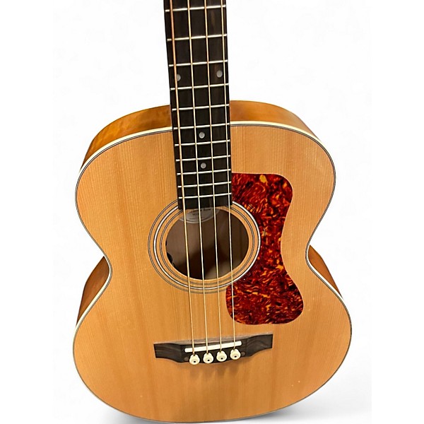 Used Guild Jumbo Junior Bass Natural Acoustic Bass Guitar