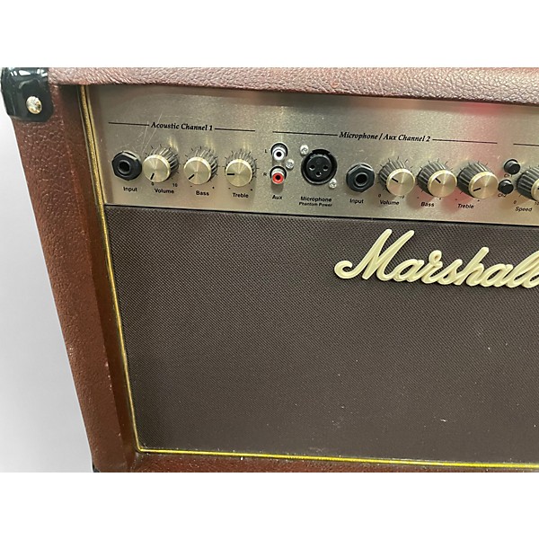 Used Marshall AS50D 50W 2X8 Acoustic Guitar Combo Amp