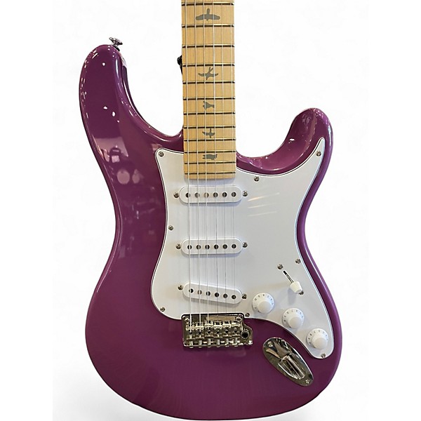 Used PRS SE Silver Sky Purple Solid Body Electric Guitar
