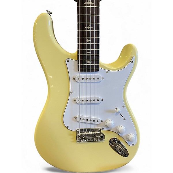 Used PRS SE Silver Sky Olympic White Solid Body Electric