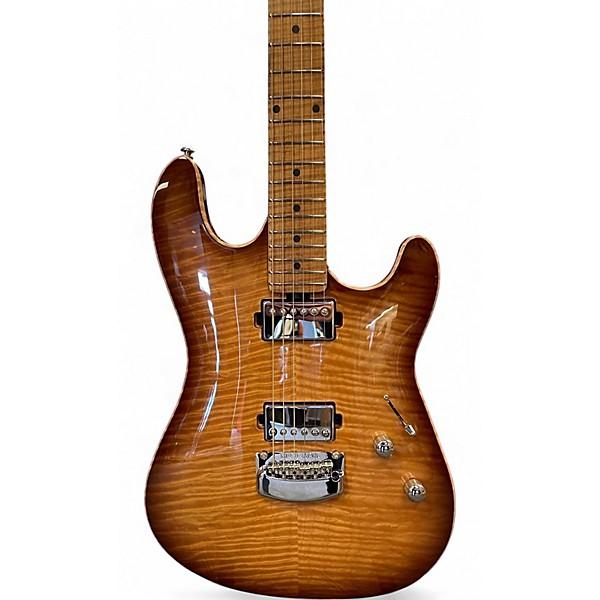 Used Ernie Ball Music Man Sabre Honey Suckle Solid Body Electric Guitar