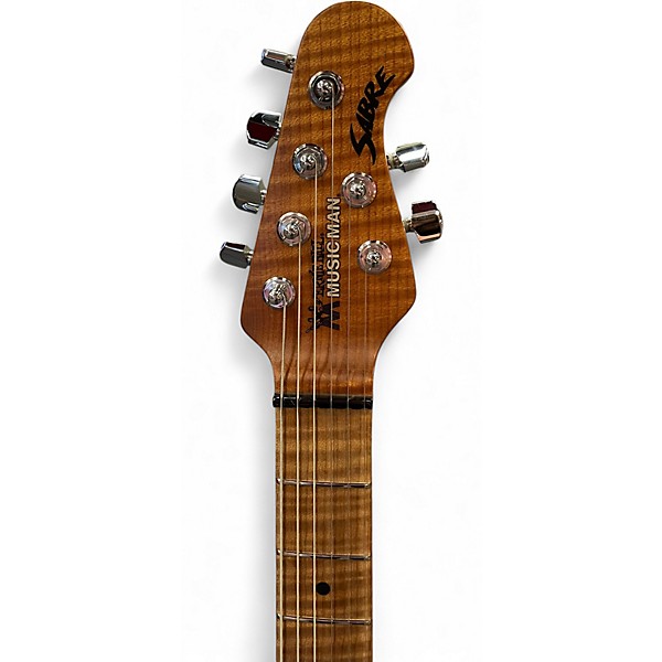 Used Ernie Ball Music Man Sabre Honey Suckle Solid Body Electric Guitar