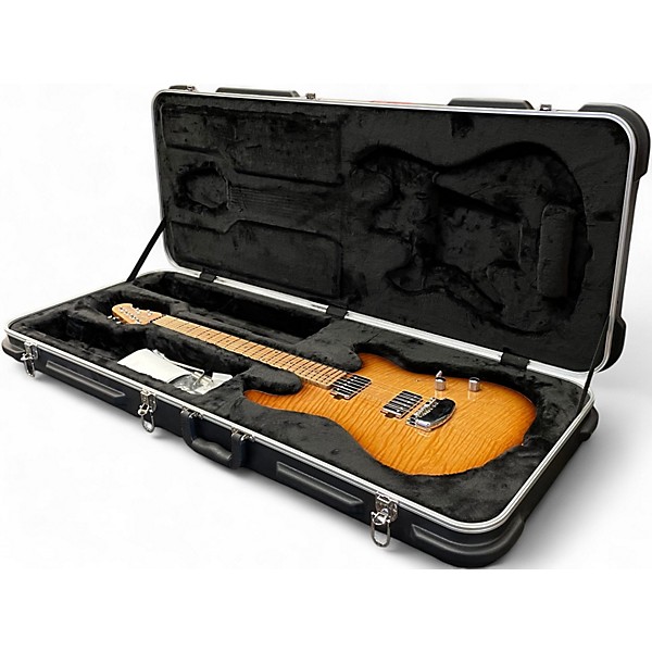 Used Ernie Ball Music Man Sabre Honey Suckle Solid Body Electric Guitar