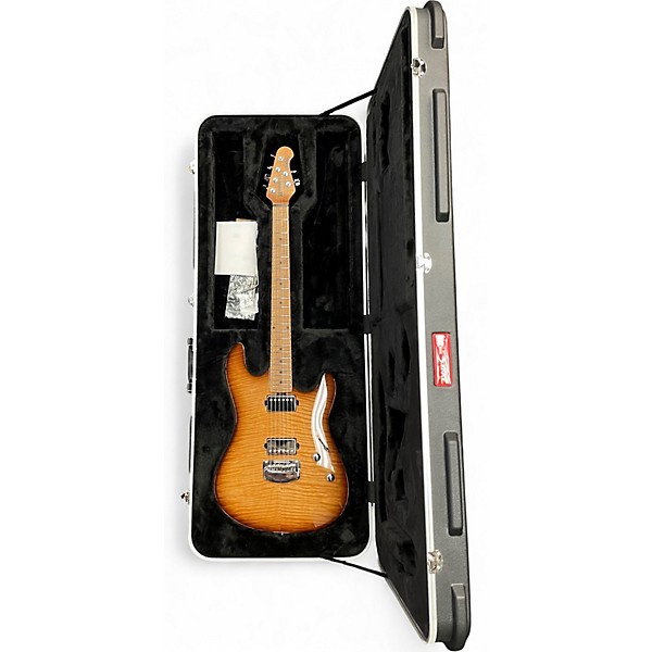 Used Ernie Ball Music Man Sabre Honey Suckle Solid Body Electric Guitar