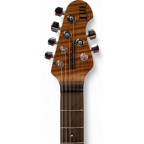 Used Ernie Ball Music Man Luke III BODHI BLUE Solid Body Electric Guitar