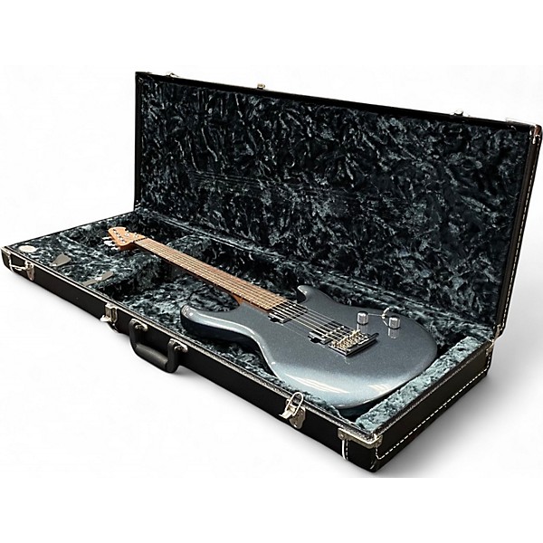 Used Ernie Ball Music Man Luke III BODHI BLUE Solid Body Electric Guitar