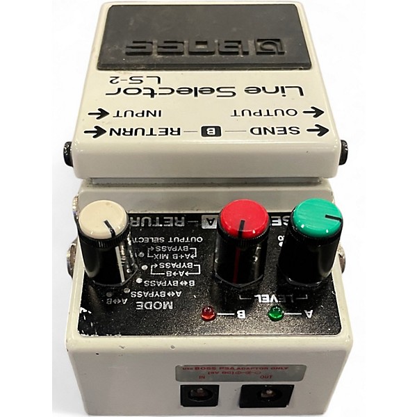 【新品未使用】BOSS LS-2 Line Selector BOSS LS-2 Line Selector Pedal - B's Music Shop