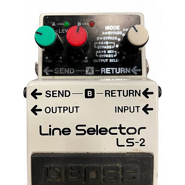 Used BOSS LS2 Line Selector Pedal | Guitar Center