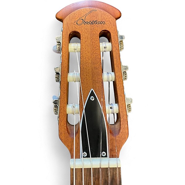 Used Ovation S773 Natural Classical Acoustic Electric Guitar