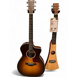 Used Taylor 214CE Deluxe 2 Color Sunburst Acoustic Electric Guitar