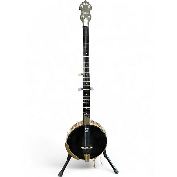 Used Vega Wood Songs Natural Banjo