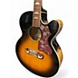 Used Epiphone J-200EC STUDIO 2 Color Sunburst Acoustic Electric Guitar