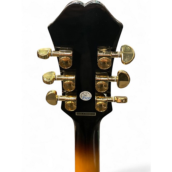 Used Epiphone J-200EC STUDIO 2 Color Sunburst Acoustic Electric Guitar