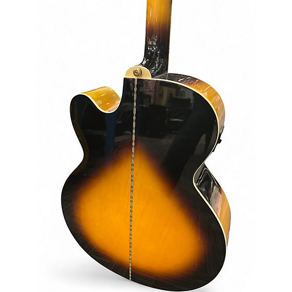 Used Epiphone J-200EC STUDIO 2 Color Sunburst Acoustic Electric Guitar