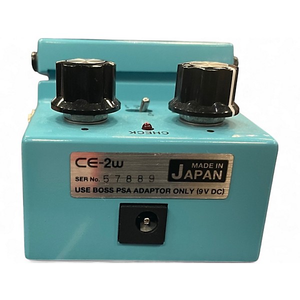 Used BOSS CE2W Waza Craft Chorus Effect Pedal