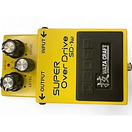 Used BOSS SD1W Super Overdrive Waza Craft Effect Pedal