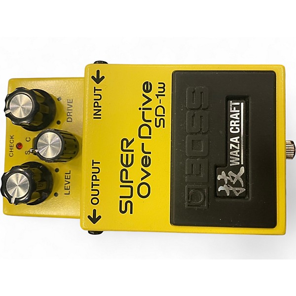 Used BOSS SD1W Super Overdrive Waza Craft Effect Pedal