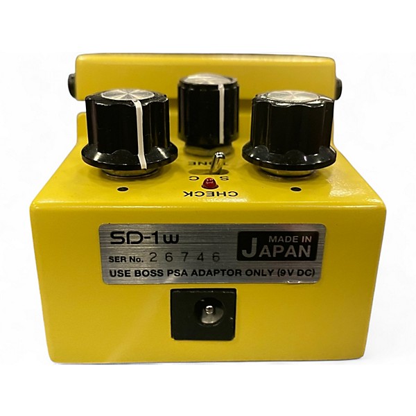 Used BOSS SD1W Super Overdrive Waza Craft Effect Pedal