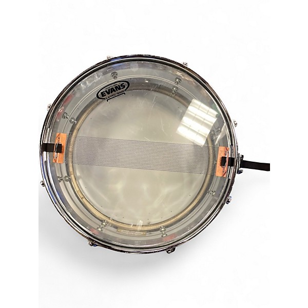 Used Pearl 14X5.5 Sensitone Snare Chrome Drum