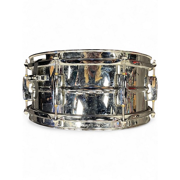 Used Pearl 14X5.5 Sensitone Snare Chrome Drum