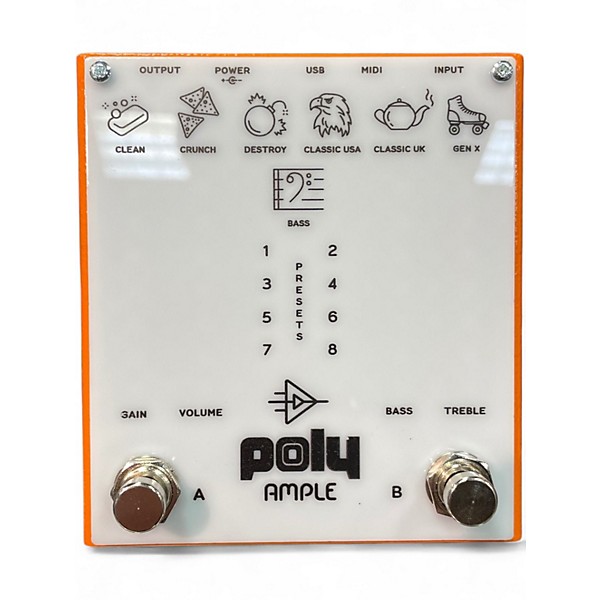 Used Poly Effects Ample Battery Powered Amp