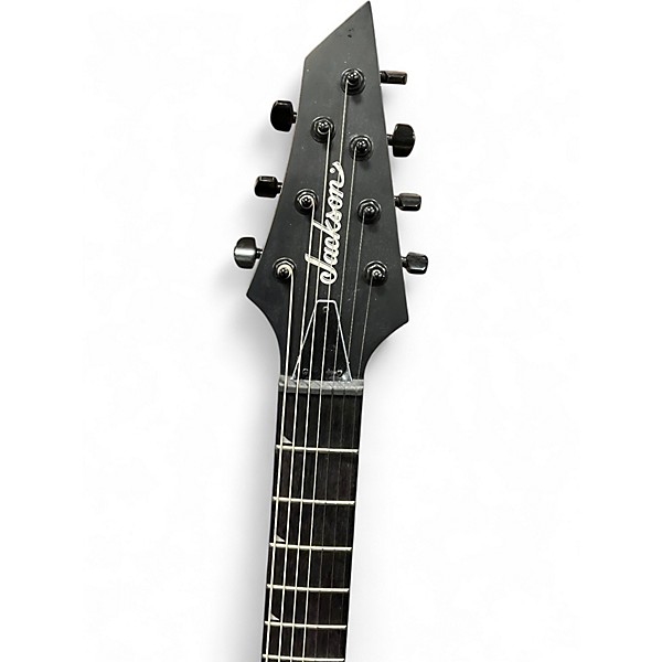 Used Jackson JS22-7 RR HT 7 String Satin Black Solid Body Electric Guitar
