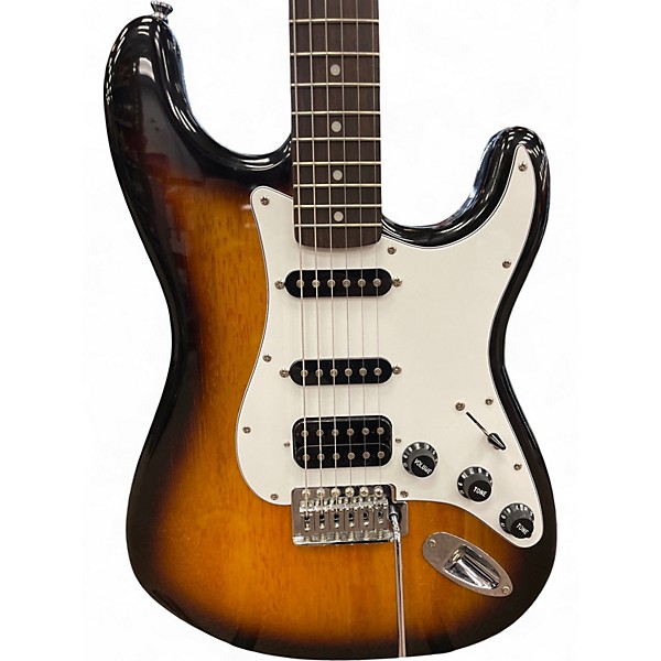 Used Squier Affinity Stratocaster Tobacco Burst Solid Body Electric Guitar
