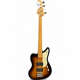 Used Fender pawn shop series reverse jag 2 Color Sunburst Electric Bass Guitar