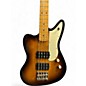 Used Fender pawn shop series reverse jag 2 Color Sunburst Electric Bass Guitar