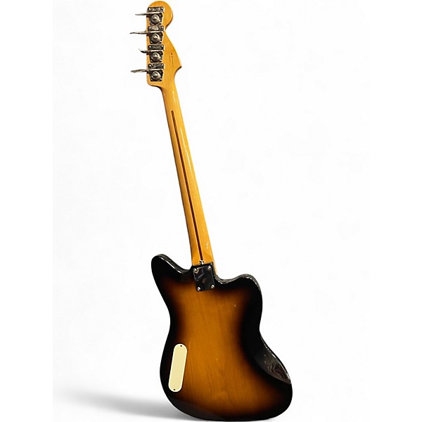 Used Fender pawn shop series reverse jag 2 Color Sunburst Electric Bass Guitar