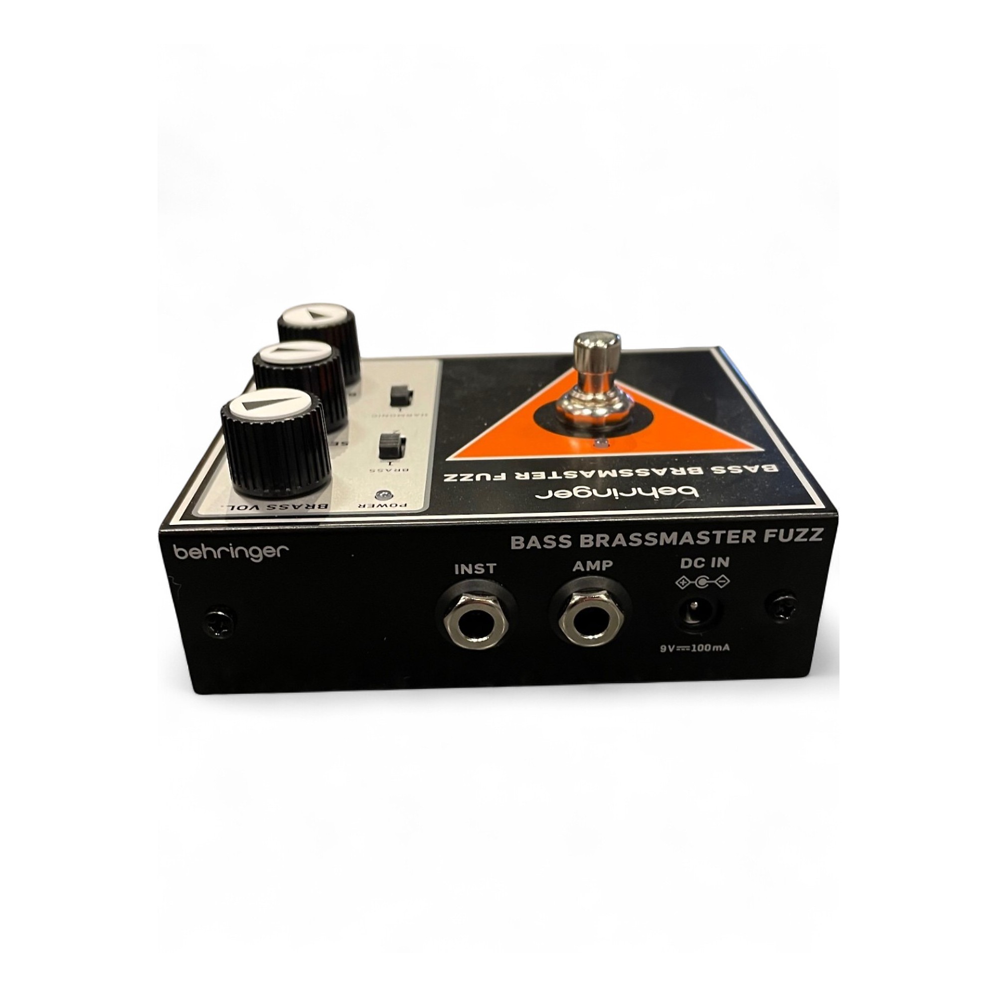 ベース BEHRINGER BASS BRASSMASTER FUZZ Behringer Bass Brassmaster Fuzz Pedal | Sweetwater