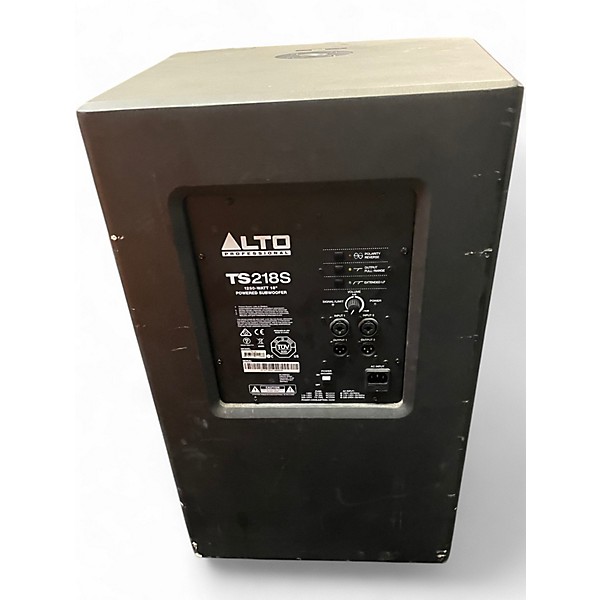Used Alto TS218S Powered Subwoofer