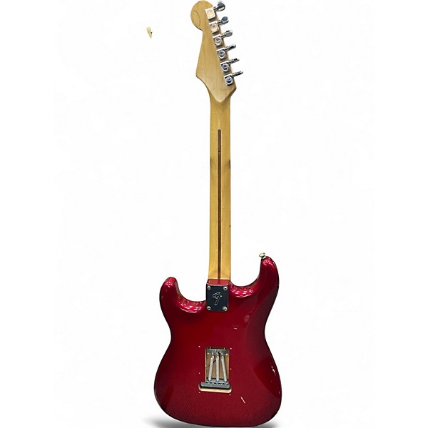 Used Fender Player Stratocaster Candy Apple Red Solid Body Electric Guitar