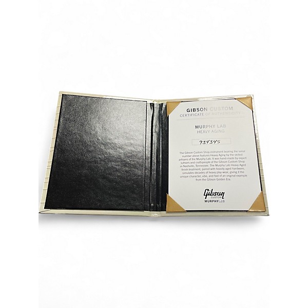 Used Gibson 1959 Reissue Murphy Aged Les Paul SLOW ICED TEA FADE Solid Body Electric Guitar