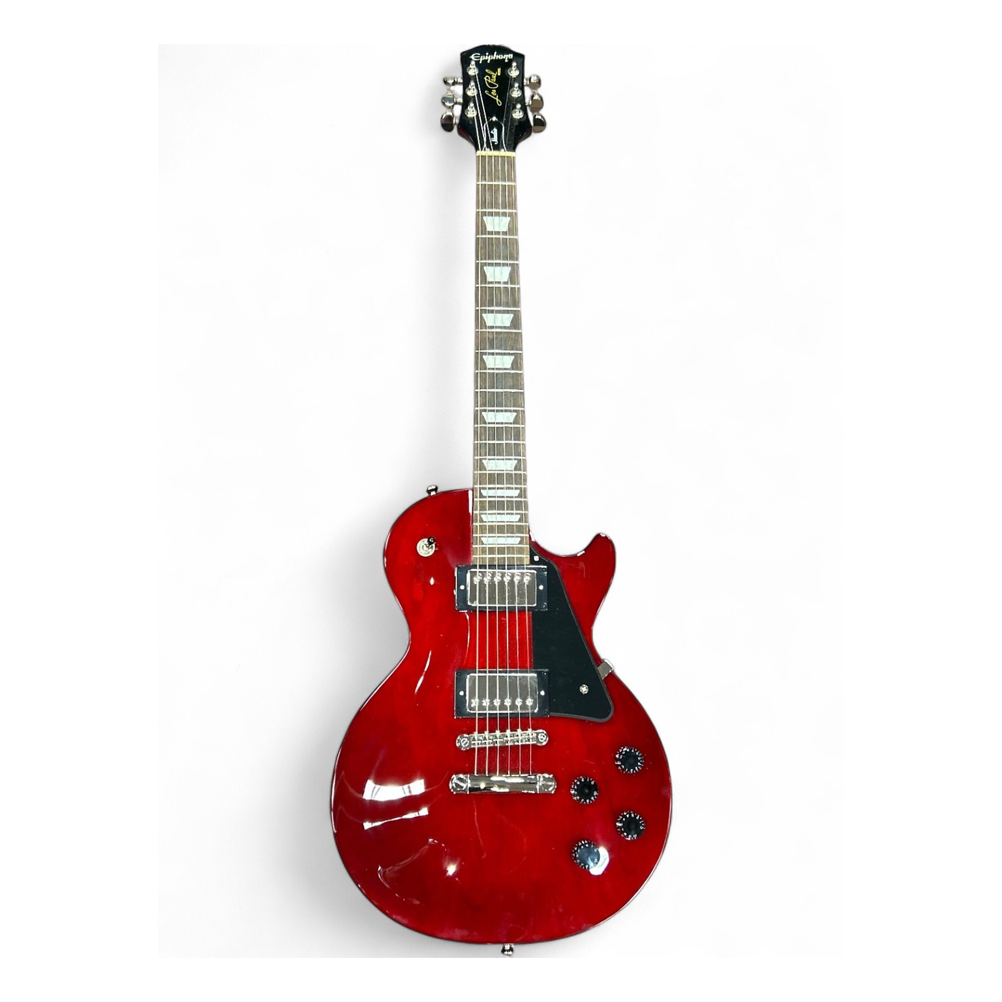 Used Epiphone Les Paul Studio Wine Red Solid Body Electric