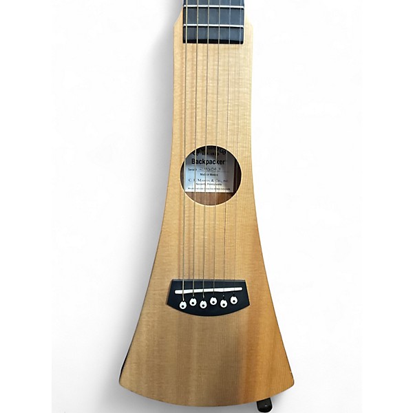 Used Martin GCBC Backpacker Classical Natural Classical Acoustic Guitar