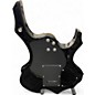Used Glarry BURNING FIRE Black Solid Body Electric Guitar