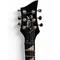 Used Glarry BURNING FIRE Black Solid Body Electric Guitar