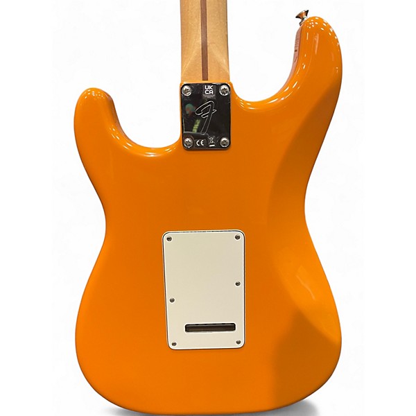 Used 2020 Fender Player Stratocaster Capri Orange Solid Body Electric Guitar
