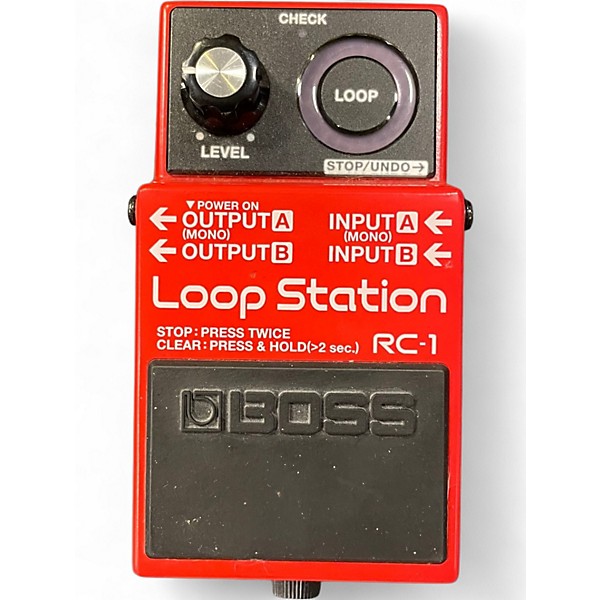 【未使用品】BOSS RC-1 Loop Station Amazon.com: BOSS RC-1 Loop Station Pedal | Industry Standard