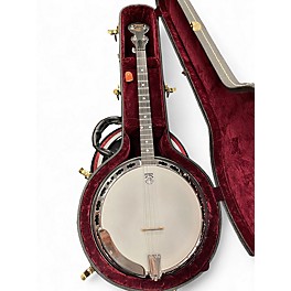 Used Deering Sierra 19-Fret Tenor Natural Banjo
