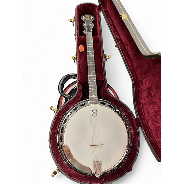Used Deering Sierra 19-Fret Tenor Natural Banjo