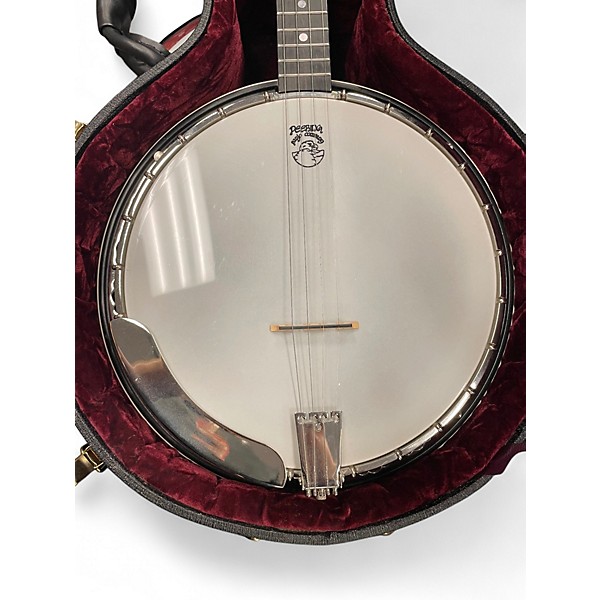 Used Deering Sierra 19-Fret Tenor Natural Banjo
