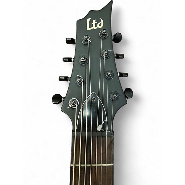 Used ESP LTD H308 Black Solid Body Electric Guitar