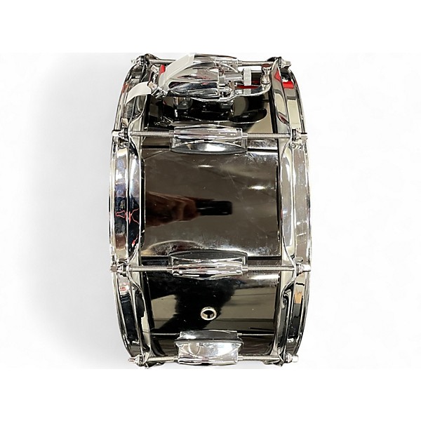 Used Gretsch Drums 14in BLACK NICKEL OVER STEEL Black Drum