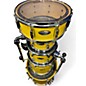 Used Pearl 5 Piece DECADE Yellow Drum Kit thumbnail