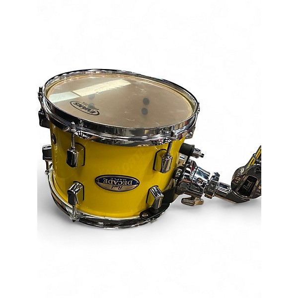 Used Pearl 5 Piece DECADE Yellow Drum Kit